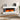 White electric fireplace mantel with flame effect and log bed, 1000W/2000W