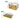 Folded and expanded sizes diagram for foldable clear storage box set
