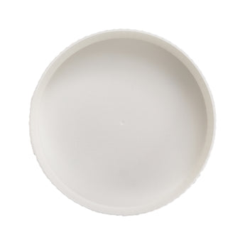 Smooth white round turntable tray insert for spices or small bottles