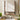 Wall-mounted 3-tier mirror cabinet, dark wood frame and open shelves with glass jars