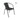 Rattan-style dining chair, dark frame and woven back; set option for 4 chairs