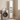 White bathroom storage cabinet with interior shelves and two front cupboard doors