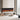 60-inch electric fireplace with realistic flame bed behind glass, set in white surround