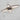 90cm x 60cm LED ceiling light with black interlocking rings and warm glow