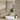 Rectangular wall mirror with black frame, reflective glass