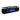 Black electric fireplace TV stand with blue flame insert and size measurements