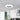 Deckenventilator mit 3-Farb-LED-Licht, rundes weißes Gehäuse mit grauem LED-Panel