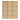 Wooden garden fence gate with horizontal slat panels and vertical frame beams