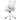 White ergonomic 360 swivel office chair, mesh back and folding armrests