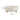 Size 22cm Ø, 7.5cm H: white rotating spice tray with gold feet
