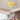 3-ring gold LED ceiling light with circular loop frames and white inner glow