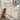 White 3-panel pet playpen safety gate with vertical bars and hinged door section