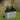 80cm silver galvanized steel raised garden bed with black plant support frame