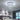 Modern round crystal LED ceiling light with hanging crystal pendant and clear prisms