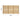 Garden wood fence gate with horizontal slats and vertical frame, light brown finish