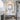 Wall-mounted bathroom mirror with black alloy frame, arched top