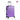 28 in purple hard-shell spinner suitcase with telescoping handle and 4 wheels