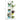 Rustic wooden display ladder shelf, white finish, multi-tier plant shelves