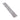 Light grey herringbone PVC vinyl plank tile with self-adhesive backing, single piece