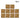 Set of 10 wood-effect PVC floor tiles, square diamond geometry on each tile.