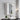 Anti-fog LED mirror cabinet mounted on a tiled wall with warm edge lighting