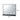 Rectangle LED makeup vanity mirror front view with round bulbs and control buttons