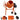 Orange 120 L cement mixer with control box and crank, front and side details