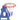 Blue basketball hoop with red and blue net on toddler playset