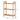 3-tier bamboo shelf dimensions 50cm W, 25cm D, 71cm H