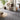 Grey oak herringbone vinyl floor covering with UV-coated finish