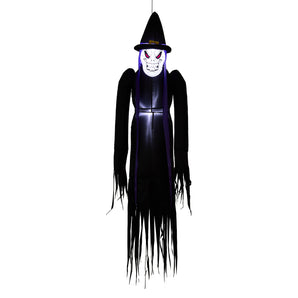 182cm Inflatable Halloween Witch Decoration with LED Lights