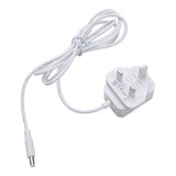 Power cord and adapter for vanity mirror with 12 bulbs
