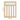 90x120cm wooden gate panel with X-brace top and vertical slats, light timber