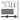 Black sliding barn door hardware kit parts with length measurements and rollers
