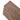 Interlocking-style wood-grain PVC plank piece, taupe-brown color