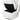 White sherpa swivel accent chair with open seat detail and black base