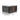 Double-door collapsible storage box with dimensions shown on front and side