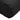 Black lounger fabric close-up showing stitched edge and smooth padded corner