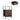 Home & Outdoor Direct storage cabinet, 45cm wide, two drawers and side shelf units