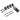 Remote control and mounting brackets with screws for electric wall-mounted fireplace