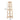 Corner ladder wood shelf rack, 5 tiers, 147H x 50W x 34D cm, natural wood