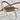 Black LED ceiling light close-up: interlocking ring frame with backplate