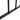 Black wrought iron gate crossbar with vertical post connection