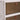 Close-up of striped front mesh panels and brown handle accents on the shoe box