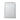 Wall-mounted LED vanity mirror with rounded rectangular frame, smooth white border