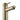 Brushed gold mixer tap close-up showing aerator and cylindrical body