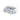 2-Tier Square Crystal ceiling light (24cm x 18cm), two crystal tiers, 8cm height