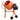 Orange 120 L cement mixer with open drum view and electric motor on stand