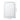 Wall-mounted LED vanity mirror with rounded rectangular frame and white backplate