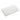 Folded white hanging garment dust cover, smooth protective fabric
